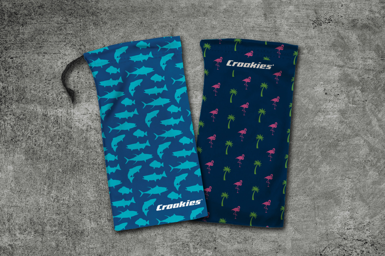 Croakies Microfiber soft case designs